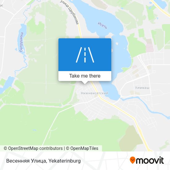 Весенняя Улица map