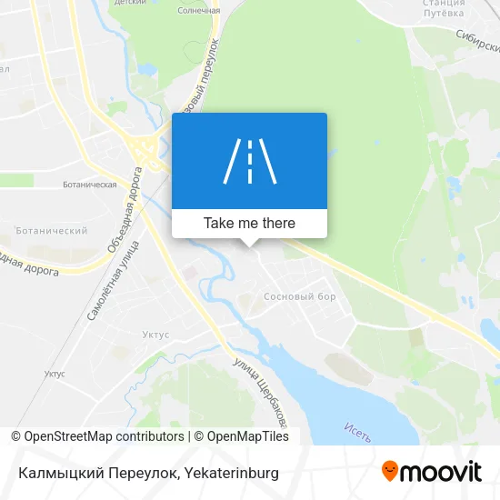 Калмыцкий Переулок map