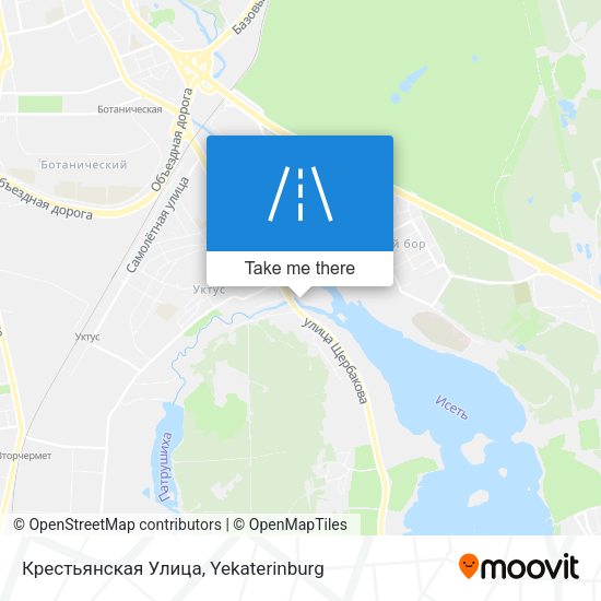 Крестьянская Улица map