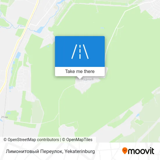 Лимонитовый Переулок map