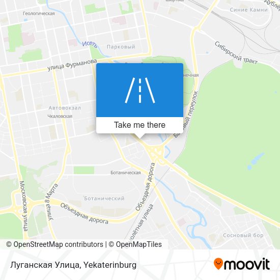 Луганская Улица map