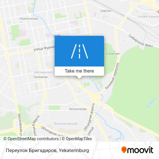 Переулок Бригадиров map