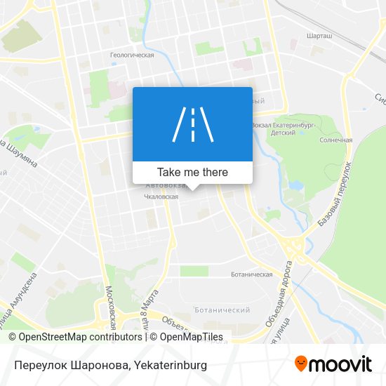 Переулок Шаронова map