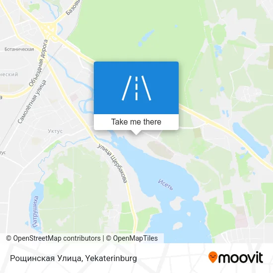 Рощинская Улица map