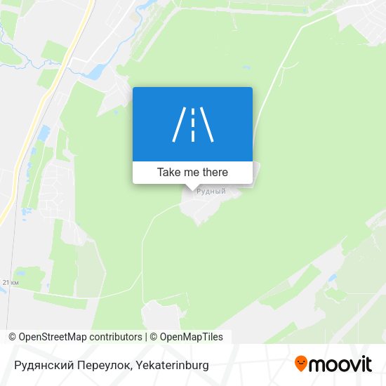 Рудянский Переулок map