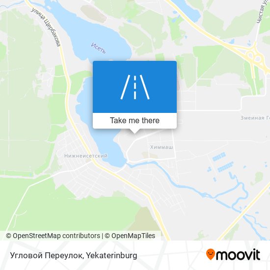 Угловой Переулок map