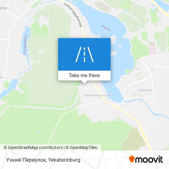 Узкий Переулок map