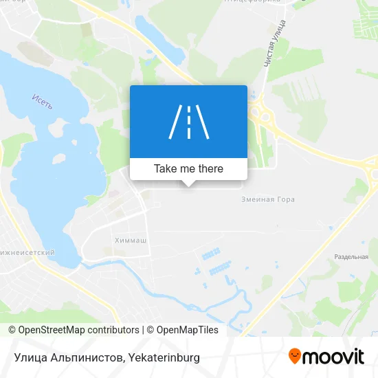 Улица Альпинистов map