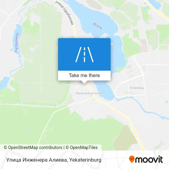 Улица Инженера Алиева map