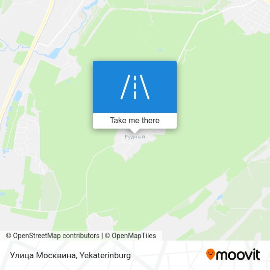 Улица Москвина map