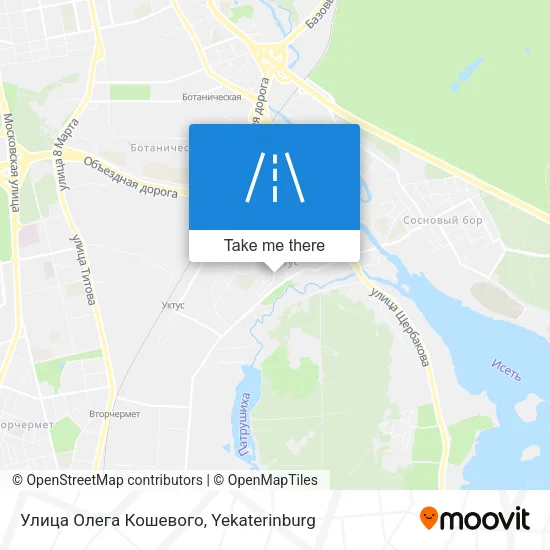 Улица Олега Кошевого map