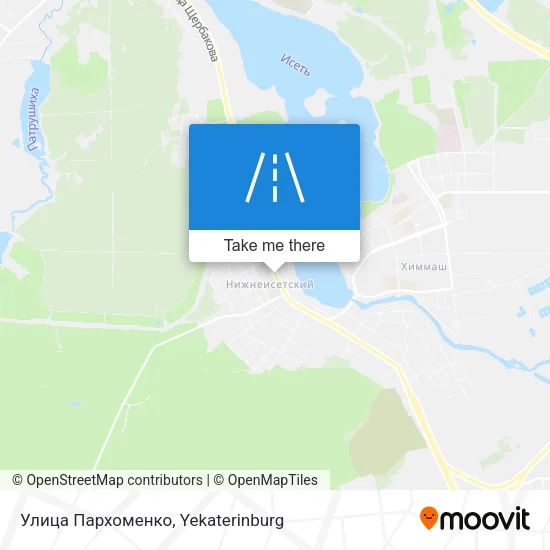 Улица Пархоменко map
