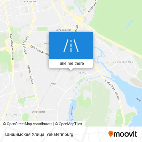 Шишимская Улица map