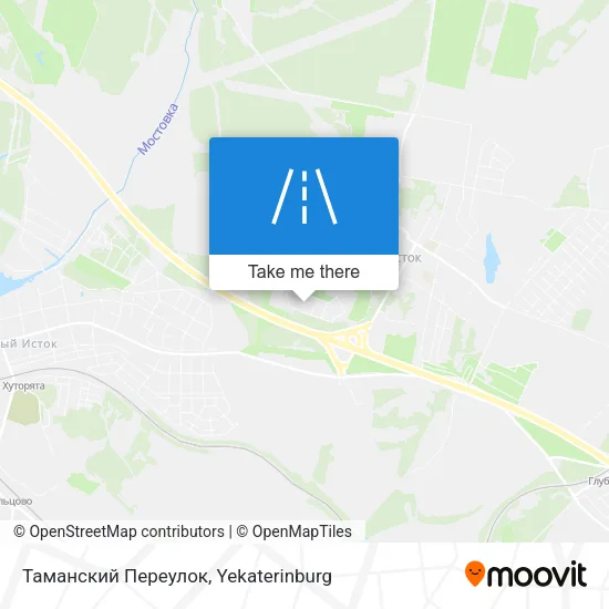 Таманский Переулок map