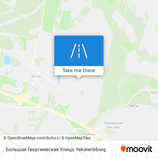 Большая Георгиевская Улица map