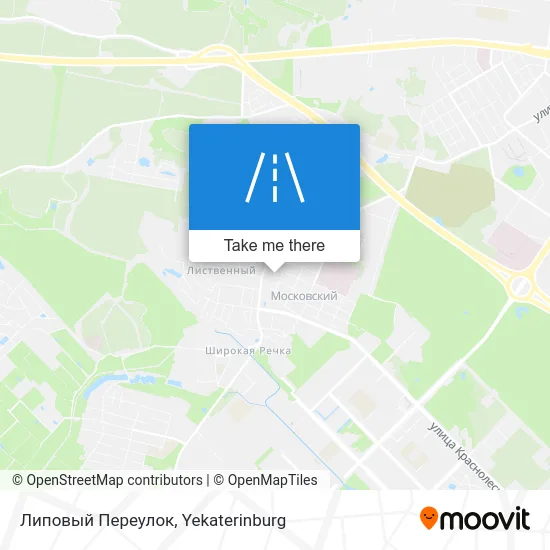 Липовый Переулок map