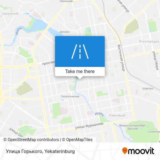 Улица Горького map