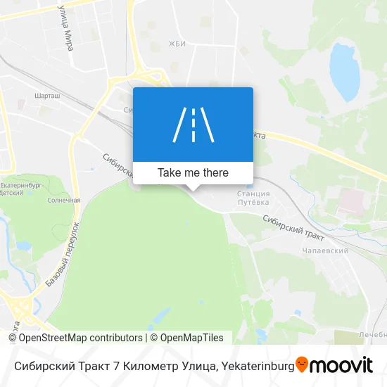 Сибирский Тракт 7 Километр Улица map