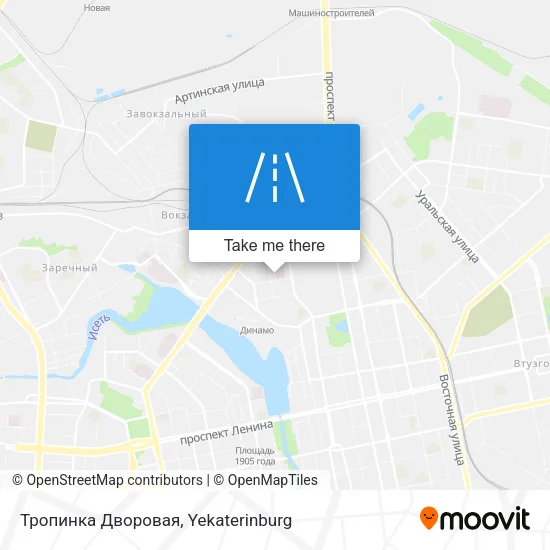 Тропинка Дворовая map