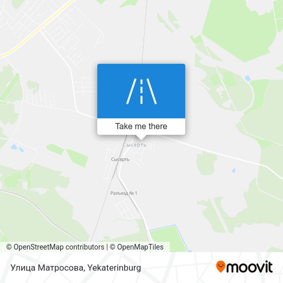 Улица Матросова map