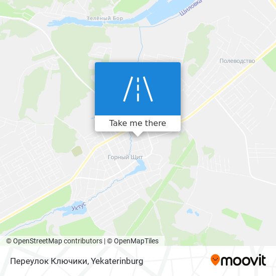 Переулок Ключики map