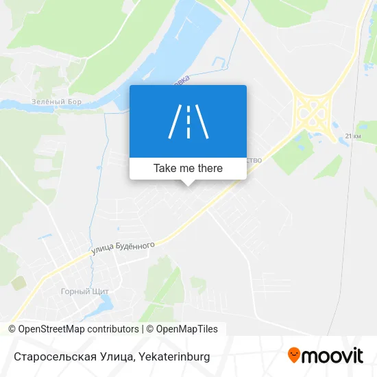 Старосельская Улица map