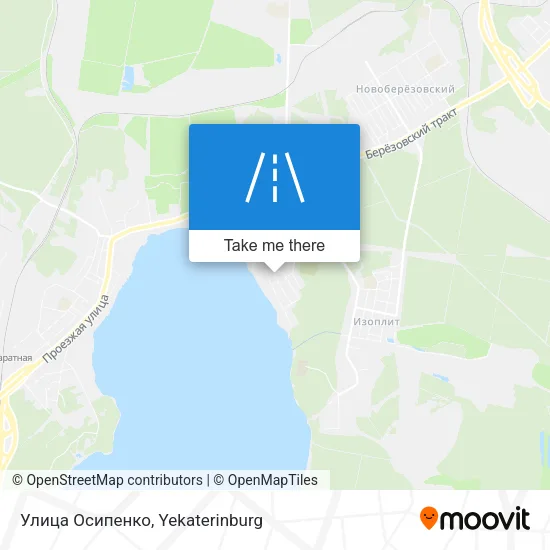 Улица Осипенко map