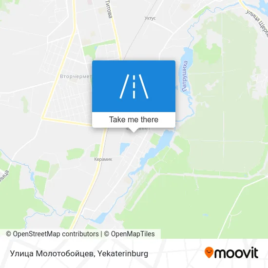 Улица Молотобойцев map