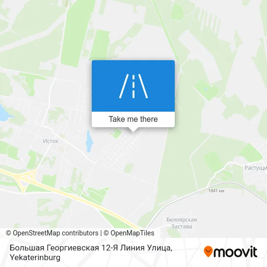 Большая Георгиевская 12-Я Линия Улица map