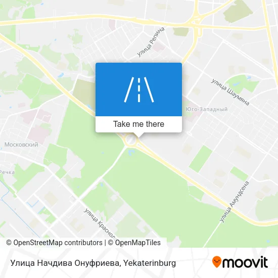 Улица Начдива Онуфриева map