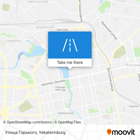 Улица Горького map