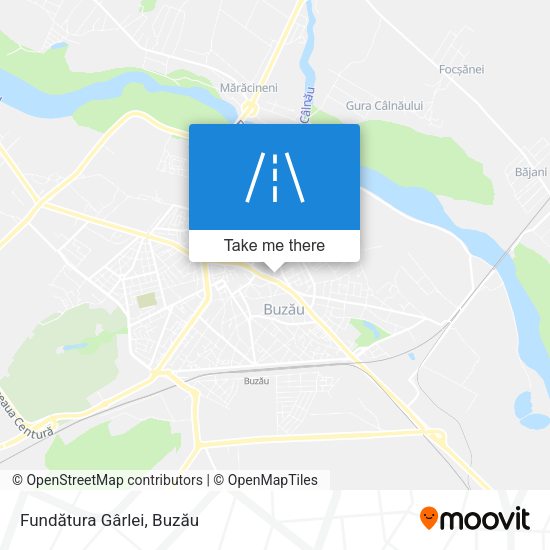 Fundătura Gârlei map