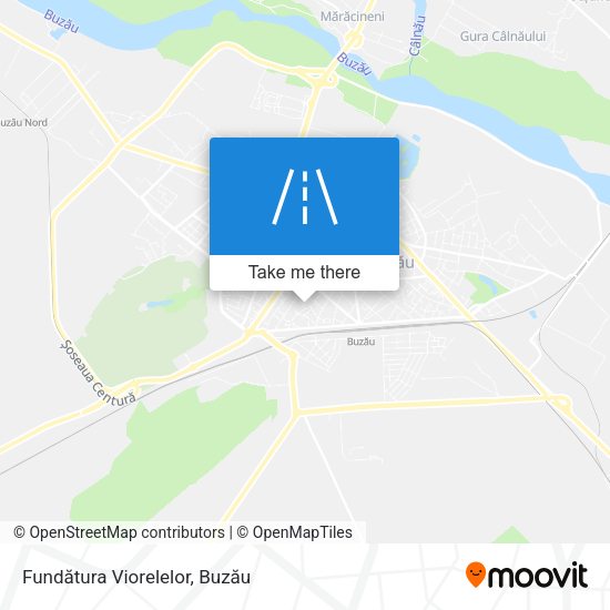 Fundătura Viorelelor map