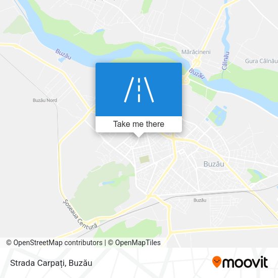 Strada Carpați map