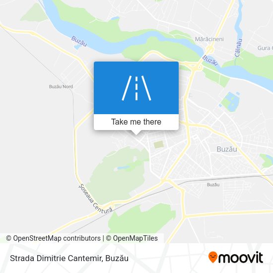 Strada Dimitrie Cantemir map