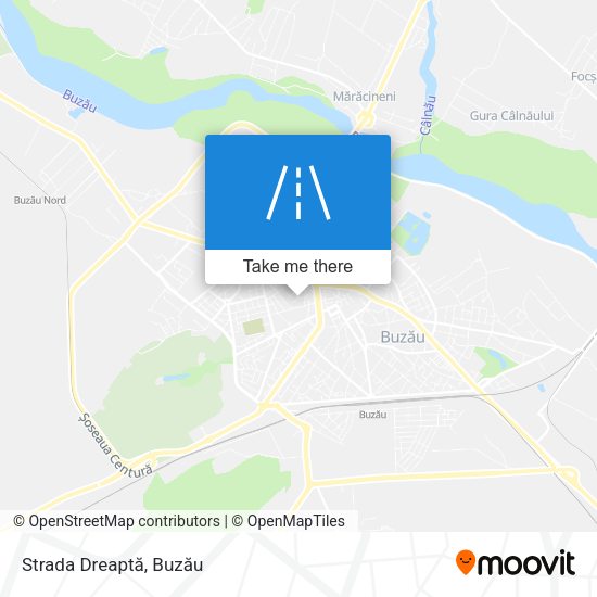 Strada Dreaptă map