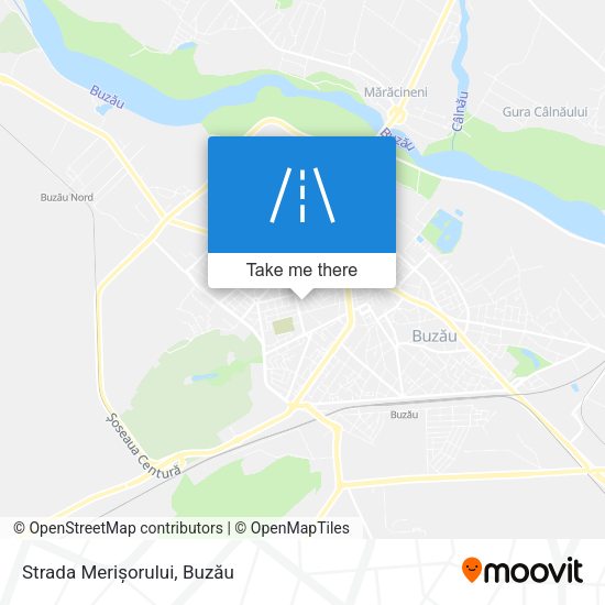 Strada Merișorului map