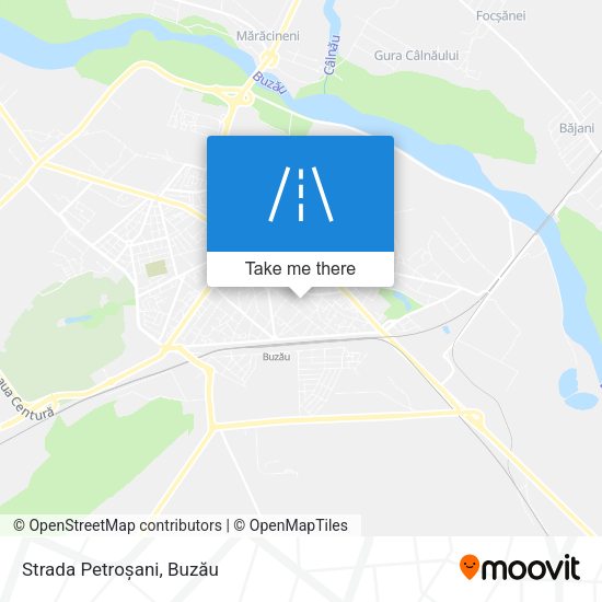 Strada Petroșani map