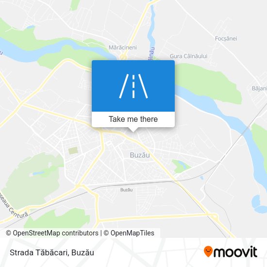 Strada Tăbăcari map