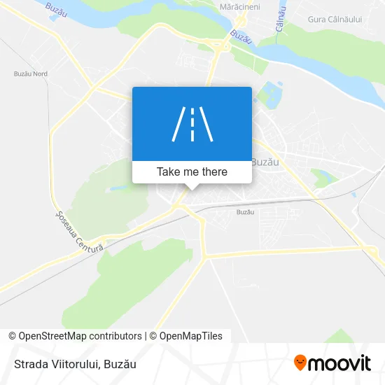 Strada Viitorului map
