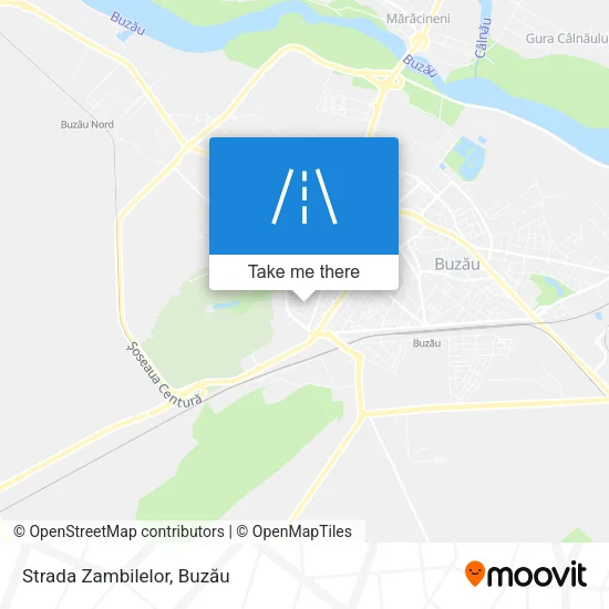 Strada Zambilelor map