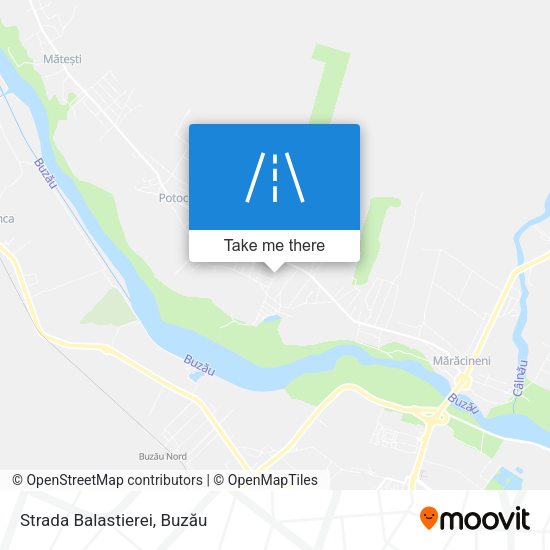 Strada Balastierei map