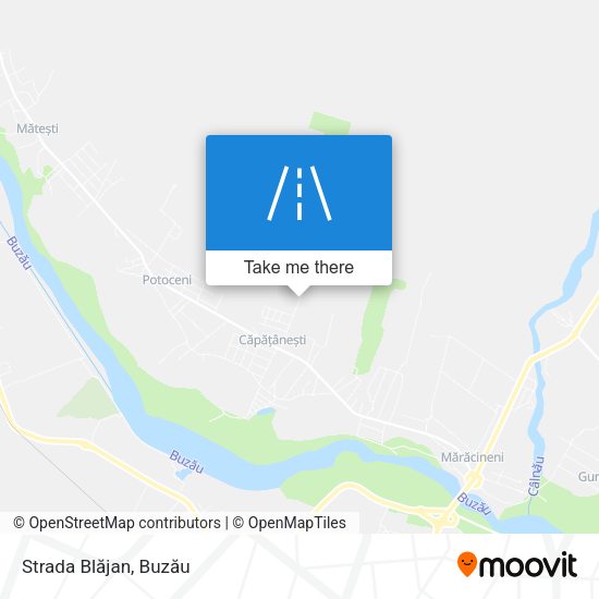 Strada Blăjan map