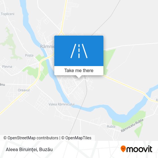 Aleea Biruinței map