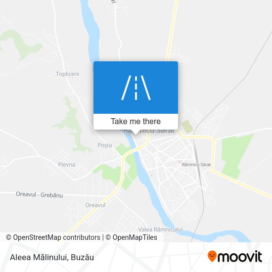 Aleea Mălinului map