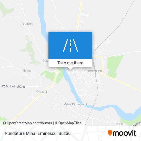 Fundătura Mihai Eminescu map