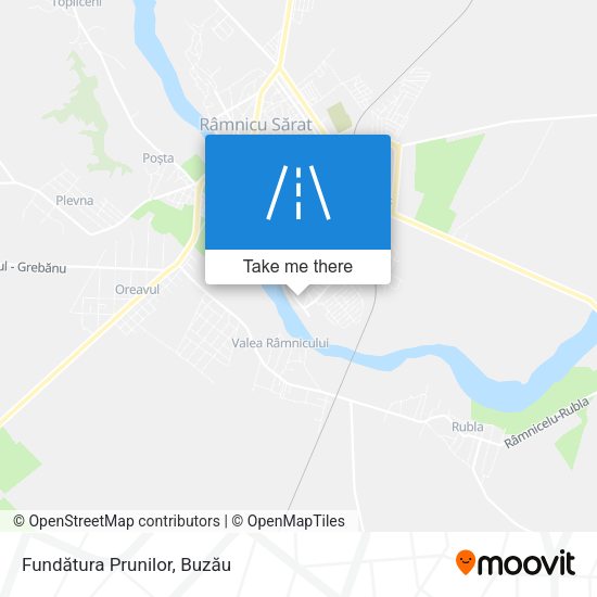 Fundătura Prunilor map