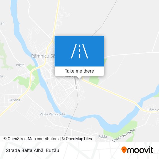 Strada Balta Albă map
