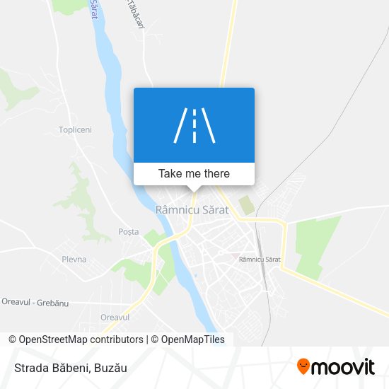 Strada Băbeni map
