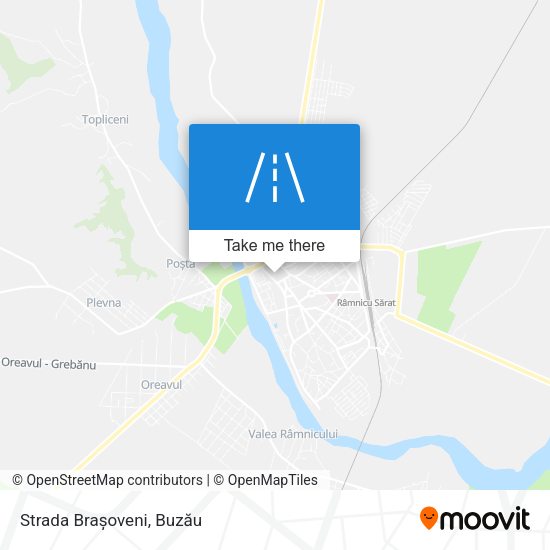 Strada Brașoveni map